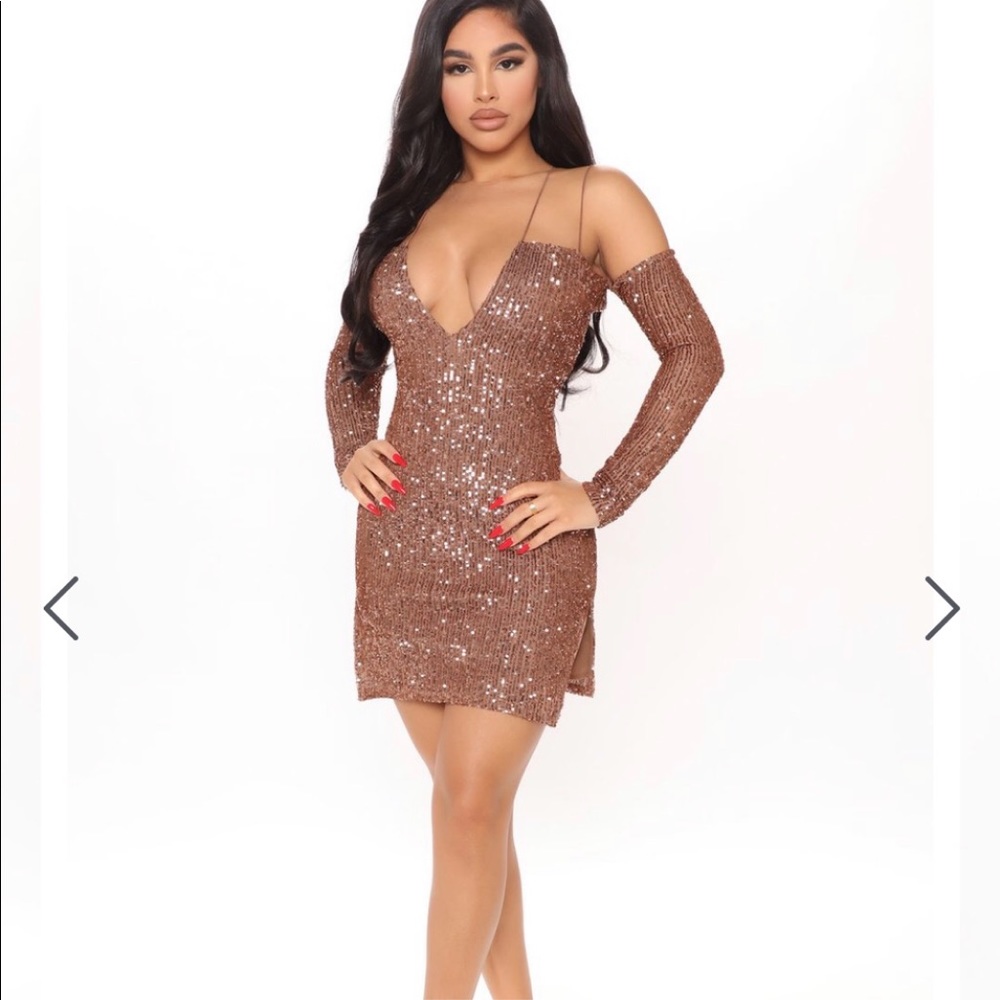 Fashion nova night is young sequin dress